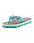 VENICE BEACH Flip-flops turcoaz / alb - Pled.ro