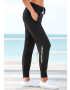 VENICE BEACH Pantaloni sport negru / alb - Pled.ro