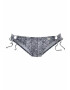 VENICE BEACH Slip costum de baie 'Sugar' negru / alb - Pled.ro