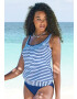 VENICE BEACH Costum de baie Tankini 'Summer' bleumarin / alb - Pled.ro