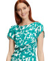 Vera Mont Rochie verde petrol / alb - Pled.ro