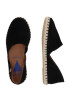 VERBENAS Espadrile 'Carmen' negru - Pled.ro