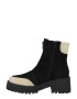 VERO MODA Botine 'ELLY' ecru / negru - Pled.ro