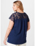 Vero Moda Curve Bluză bleumarin - Pled.ro