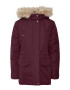 Vero Moda Curve Parka de iarnă 'DEMI' roșu bordeaux - Pled.ro