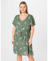 Vero Moda Curve Rochie de vară 'Easy' albastru deschis / verde / verde închis / roz - Pled.ro