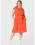 Vero Moda Curve Rochie 'JUNE' roșu orange - Pled.ro