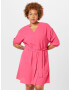 Vero Moda Curve Rochie 'Unye' fucsia - Pled.ro