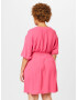 Vero Moda Curve Rochie 'Unye' fucsia - Pled.ro