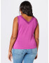 Vero Moda Curve Top 'EVABIA' roz - Pled.ro