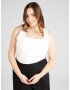 Vero Moda Curve Top 'MILLION' alb - Pled.ro