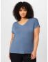 Vero Moda Curve Tricou 'Aya' albastru porumbel - Pled.ro