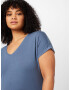 Vero Moda Curve Tricou 'Aya' albastru porumbel - Pled.ro