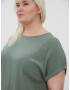 Vero Moda Curve Tricou 'Bicca' verde jad - Pled.ro