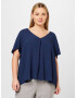 Vero Moda Curve Tricou 'BRIT' bleumarin - Pled.ro