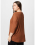 Vero Moda Curve Tricou 'IVY' maro caramel - Pled.ro