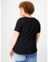 Vero Moda Curve Tricou 'NADS' negru - Pled.ro