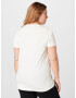 Vero Moda Curve Tricou 'SALIE' roz / alb - Pled.ro