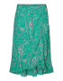 VERO MODA Fustă 'CATCH' verde / roz - Pled.ro