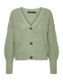 VERO MODA Geacă tricotată 'LEA' verde pastel - Pled.ro