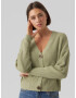 VERO MODA Geacă tricotată 'LEA' verde pastel - Pled.ro