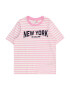 Vero Moda Girl Tricou 'LEILA' roz / negru / alb - Pled.ro