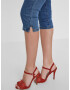 VERO MODA Jeans 'Hot Seven' albastru denim / maro - Pled.ro