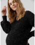 Vero Moda Maternity Pulover 'LEILANI' negru - Pled.ro