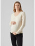 Vero Moda Maternity Pulover 'NEW WIND' bej amestecat - Pled.ro