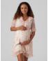 Vero Moda Maternity Rochie 'Dora Kaya' galben curry / roz pal / roșu cireș / alb natural - Pled.ro