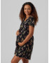 Vero Moda Maternity Rochie 'EASY' verde iarbă / mov liliachiu / negru / alb - Pled.ro