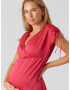 Vero Moda Maternity Rochie 'Heart Oli' roz pitaya - Pled.ro