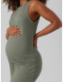 Vero Moda Maternity Rochie 'LAVENDER' verde închis - Pled.ro