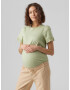 Vero Moda Maternity Tricou 'PANNA GLENN' verde pastel - Pled.ro