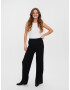 VERO MODA Pantaloni 'CARI' negru / argintiu - Pled.ro