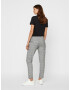 VERO MODA Pantaloni 'Maya' gri / gri metalic / alb - Pled.ro