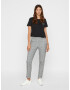 VERO MODA Pantaloni 'Maya' gri / gri metalic / alb - Pled.ro