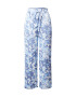 VERO MODA Pantaloni 'ULLA' albastru porumbel / albastru deschis / alb - Pled.ro