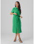 Vero Moda Petite Rochie tip bluză 'QUEENY' verde - Pled.ro