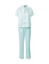 VERO MODA Pijama 'NINA' crem / albastru deschis / alb - Pled.ro