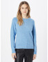 VERO MODA Pulover 'Doffy' albastru deschis / alb - Pled.ro