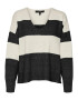 VERO MODA Pulover 'DOFFY' bej / negru amestecat - Pled.ro