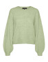 VERO MODA Pulover 'Elisa' verde deschis - Pled.ro