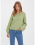 VERO MODA Pulover 'Elisa' verde deschis - Pled.ro