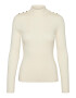 VERO MODA Pulover 'Gold' crem - Pled.ro