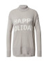 VERO MODA Pulover 'Holidays' gri / alb - Pled.ro