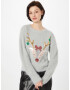 VERO MODA Pulover 'Jolly Deer' maro deschis / gri / verde / roz / roșu - Pled.ro