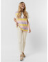 VERO MODA Pulover 'Julie' galben / mov deschis / roz - Pled.ro