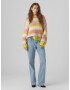 VERO MODA Pulover 'LANEY' bej / galben citron / portocaliu / roz deschis - Pled.ro