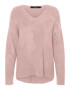 VERO MODA Pulover 'Lefile' roz pastel - Pled.ro